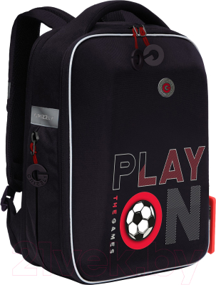 Школьный рюкзак Grizzly Rap-391-2