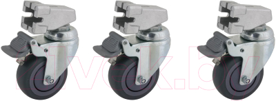 Комплект роликов для стойки Kupo Casters / KC-080S - фото