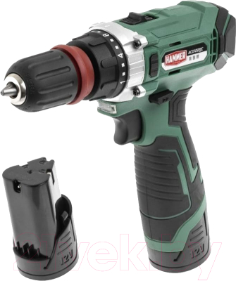 Аккумуляторная дрель-шуруповерт Hammer ACD122QC - фото