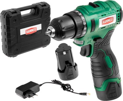 Аккумуляторная дрель-шуруповерт Hammer ACD12BLC - фото