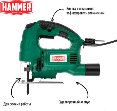 Электролобзик Hammer LZK750А