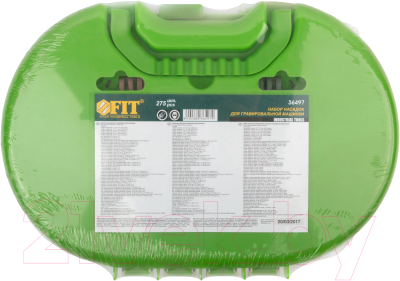 Набор насадок для гравера FIT В чемоданчике / 36497 (278шт)