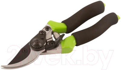 Секатор механический FIT Режущие кромки внахлест / 77086