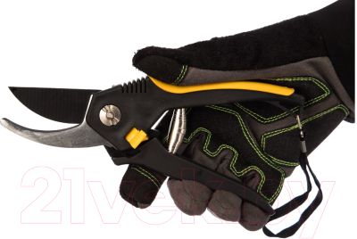 Секатор механический FIT Люкс Режущие кромки внахлест / 77093