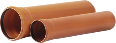 Труба наружной канализации Хемкор ПВХ SN4 500x12.3x6160 / 1491087