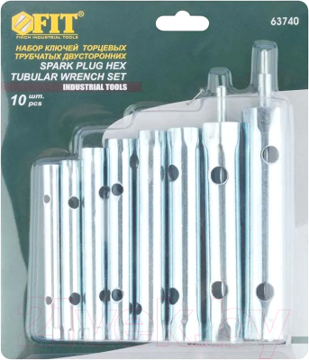Набор ключей FIT 6-22мм / 63740 (10шт)