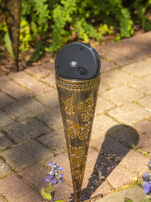 Садовая фигура-светильник Чудесный Сад 635 Поляна Бабочек