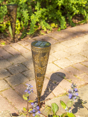 Садовая фигура-светильник Чудесный Сад 635 Поляна Бабочек