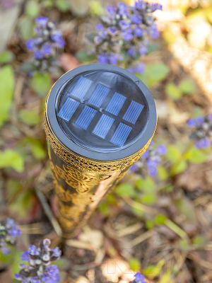 Садовая фигура-светильник Чудесный Сад 635 Поляна Бабочек