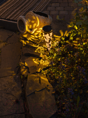 Садовая фигура-светильник Чудесный Сад 635 Поляна Бабочек