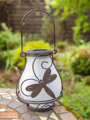 Садовая фигура-светильник Чудесный Сад 658-H Стрекоза - фото