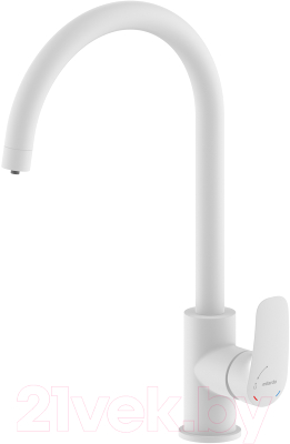 Смеситель Milardo Rora RORWTFJM05 (белый матовый) - фото