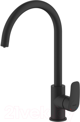 Смеситель Milardo Rora RORBLFJM05 (черный матовый) - фото