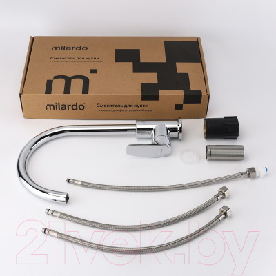 Смеситель Milardo Rora RORSBFJM05 (глянцевый хром)