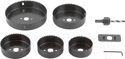 Набор коронок FIT Профи 68-127мм / 36764 - фото