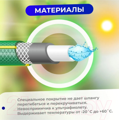 Шланг поливочный Startul ST6040-5/8-50