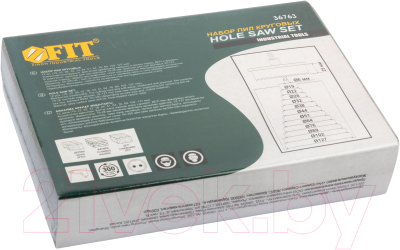 Набор коронок FIT 19-127мм / 36763