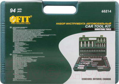 Универсальный набор инструментов FIT Автомобильный / 65214