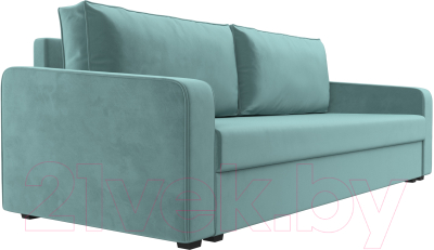 Диван Лига Диванов Лига-009 / 118041 (велюр бирюзовый)