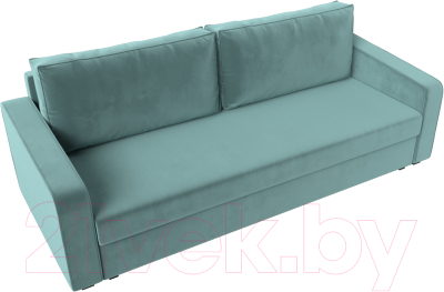 Диван Лига Диванов Лига-009 / 118041 (велюр бирюзовый)