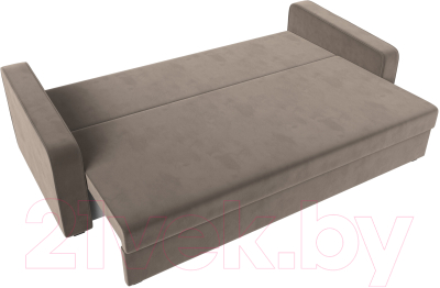 Диван Лига Диванов Лига-009 / 118044 (велюр коричневый)