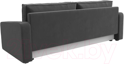 Диван Лига Диванов Лига-009 / 118045 (велюр серый)