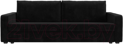 Диван Лига Диванов Лига-009 / 118047 (велюр черный)