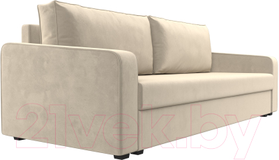 Диван Лига Диванов Лига-009 / 118048 (микровельвет бежевый)