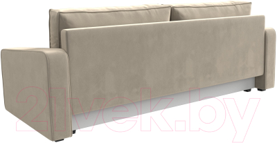 Диван Лига Диванов Лига-009 / 118048 (микровельвет бежевый)