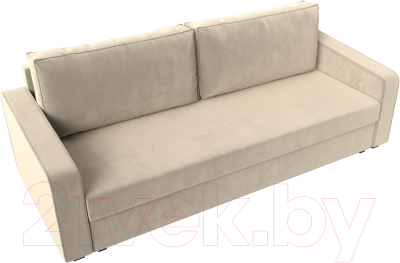 Диван Лига Диванов Лига-009 / 118048 (микровельвет бежевый)