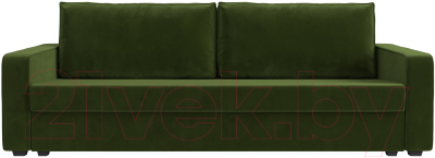 Диван Лига Диванов Лига-009 / 118051 (микровельвет зеленый)