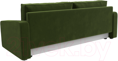 Диван Лига Диванов Лига-009 / 118051 (микровельвет зеленый)