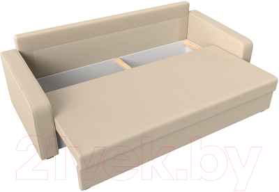 Диван Лига Диванов Лига-009 / 118062 (экокожа бежевый)