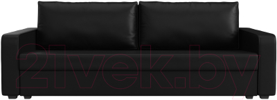 Диван Лига Диванов Лига-009 / 118065 (экокожа черный)