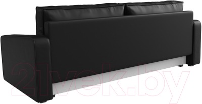 Диван Лига Диванов Лига-009 / 118065 (экокожа черный)