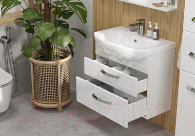 Тумба с умывальником Volna Onda 70.2Y Балтика 70 (подвесная)