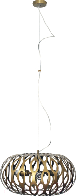 Потолочный светильник Элетех Джоли 231 НСБ 01-3х60-169 Е27 / 1005405199 (золото) - фото