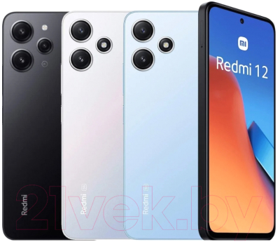 Смартфон Xiaomi Redmi 12 8GB/256GB без NFC (голубое небо)