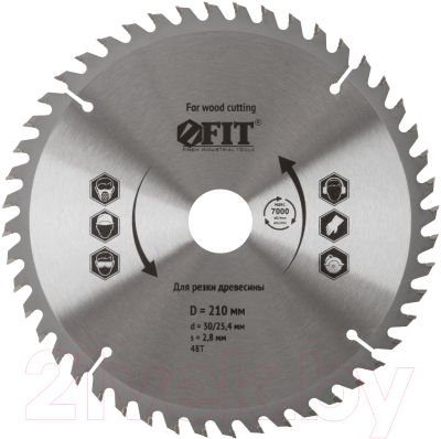 Пильный диск FIT Для циркулярных пил по дереву / 37752