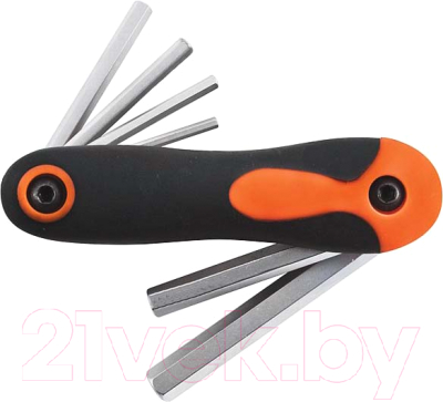 Набор ключей FIT Шестигранные CrV / 64182 (8шт) - фото