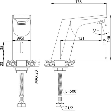 Смеситель IDDIS Pulse / PULSBS0i86