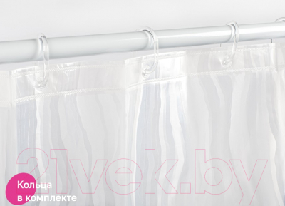 Шторка-занавеска для ванны IDDIS Promo P03PV18i11