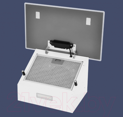 Вытяжка наклонная Zugel ZHC601W