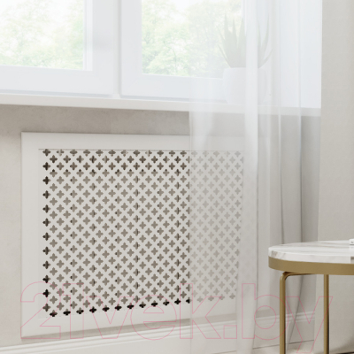 Экран для радиатора STELLA Готико Белый