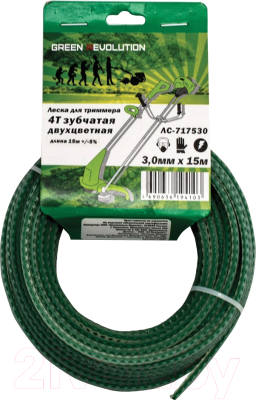 Леска для триммера Green Revolution ЛС-717530 - фото