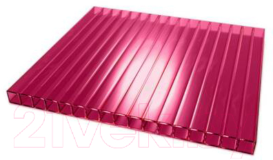 Сотовый поликарбонат TitanPlast 2100x6000x6мм 0.77кг/м2 - фото