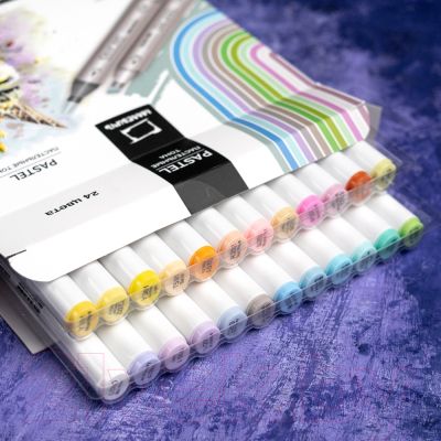 Набор маркеров Малевичъ GrafArt Brush / 190907