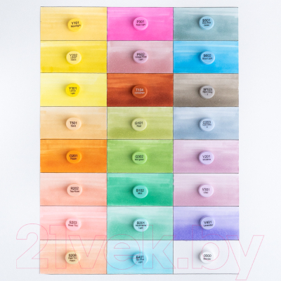 Набор маркеров Малевичъ GrafArt Brush / 190907