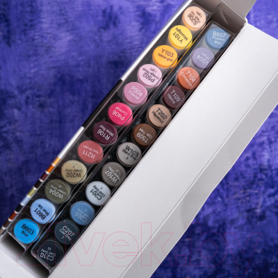 Набор маркеров Малевичъ GrafArt Brush / 190900