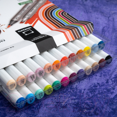 Набор маркеров Малевичъ GrafArt Brush / 190906